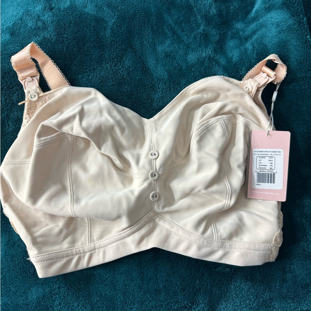 New with tags 34L cake lingerie nursing bra